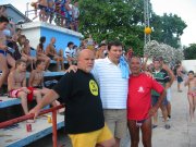 Il professore Mladen Klikovac con i suoi collaboratori