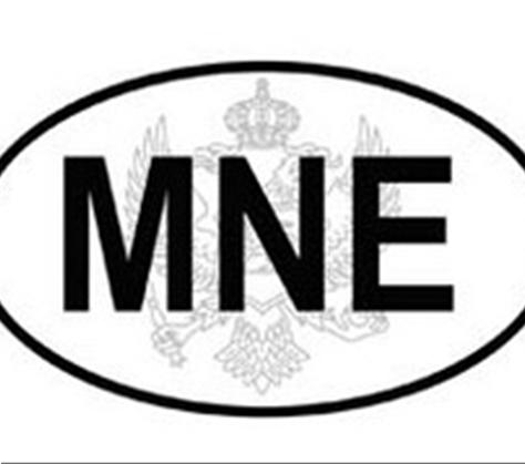 MNE, nuova sigla internazionale per il Montenegro