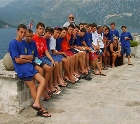 Campus pallanuoto in Montenegro